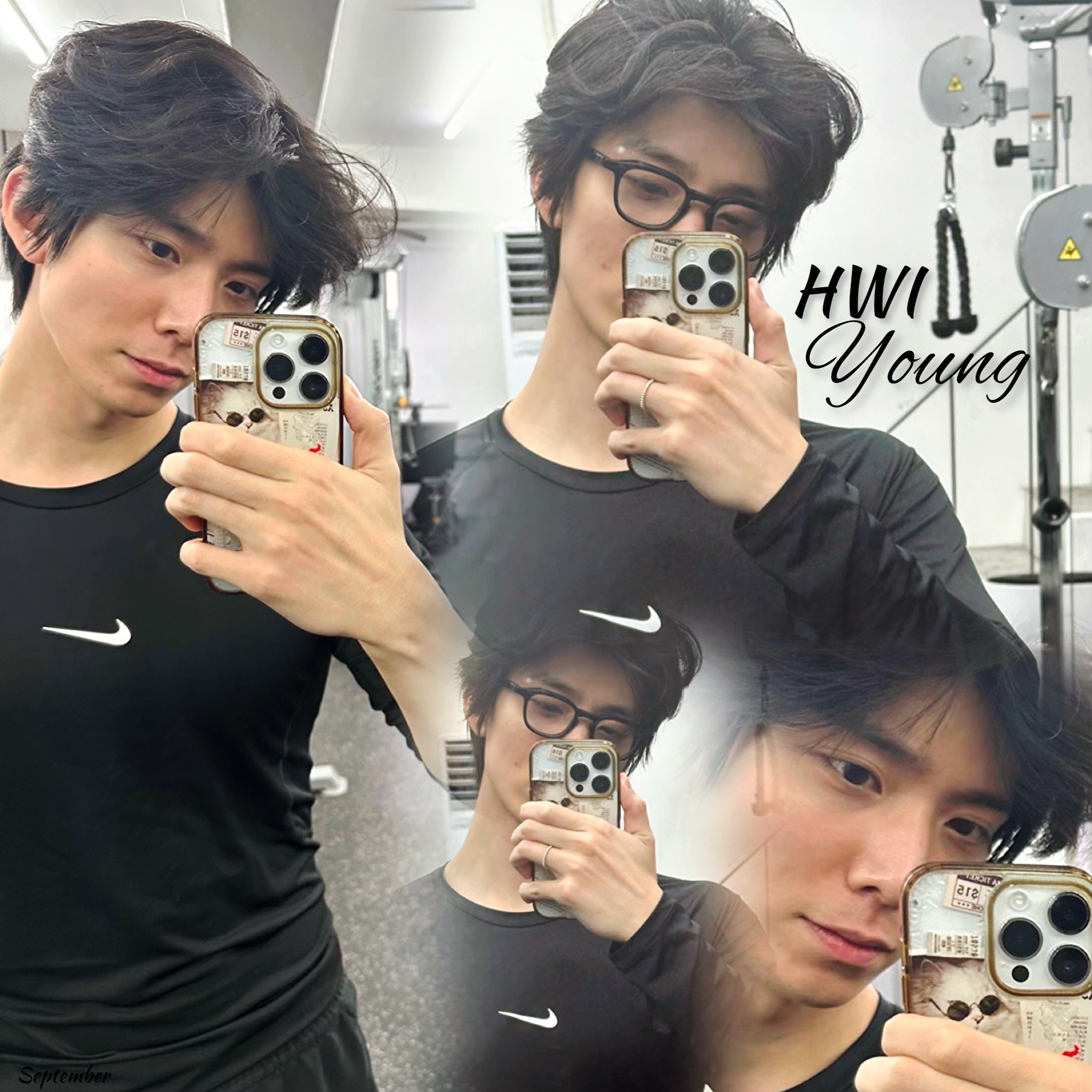 Recent activity shot of Hwiyoung (SF9)