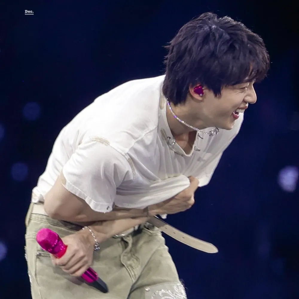 A moment captured by Jin (BTS)'s fan