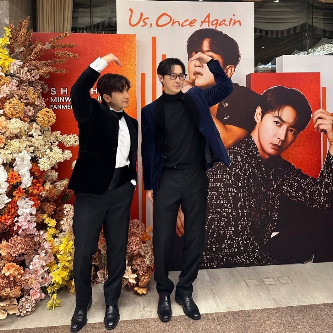 Recent activity shot of Lee Minwoo (SHINHWA)