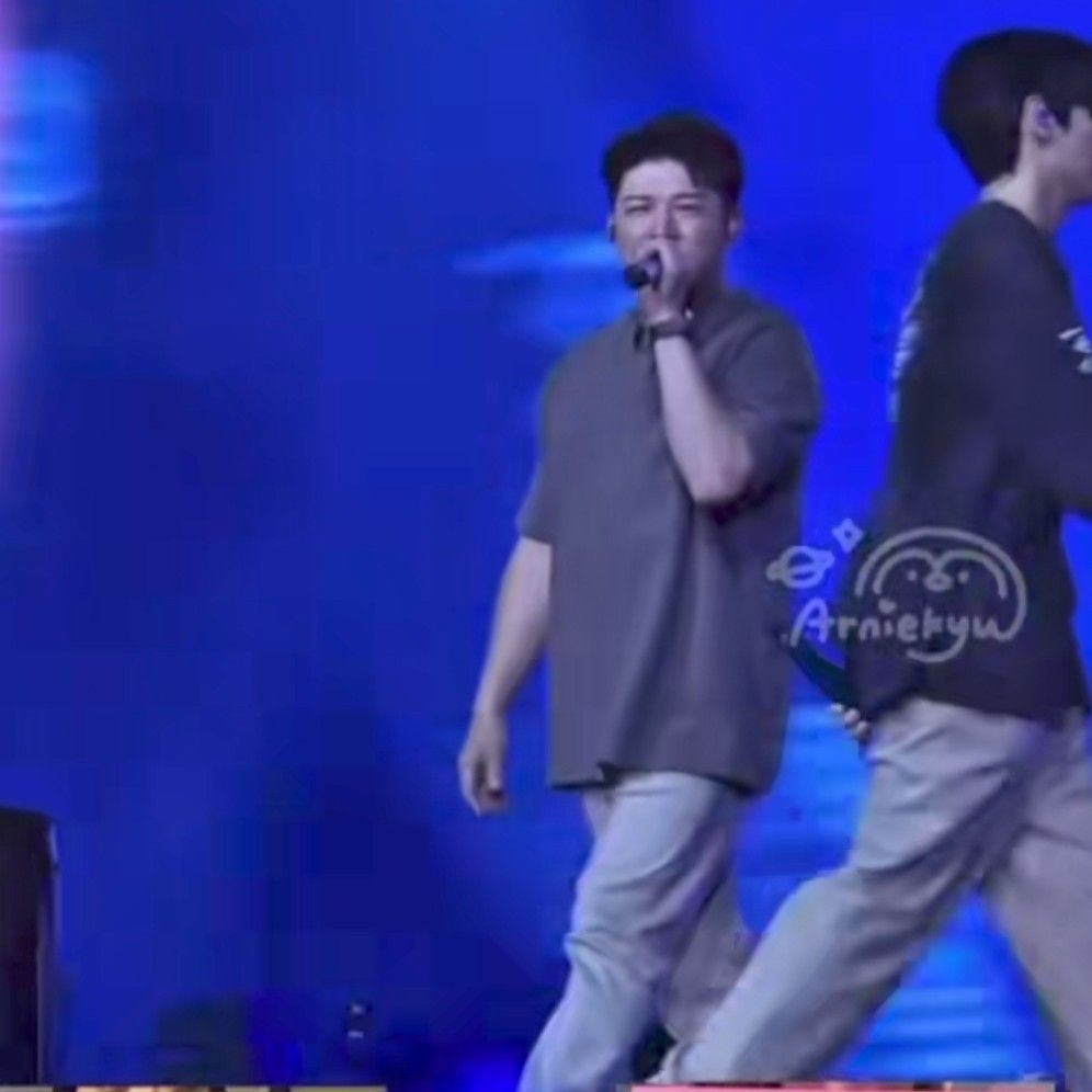 Recent activity shot of Shindong (Super Junior)