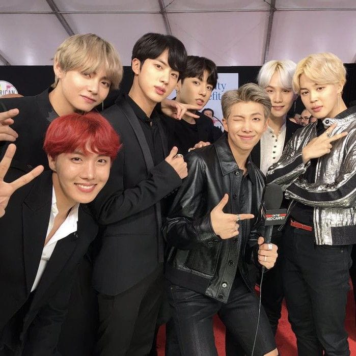 방탄소년단의 비하인드 컷