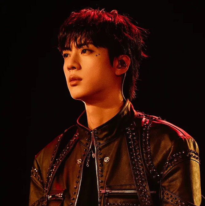 Momen yang diabadikan oleh penggemar Jin (BTS)