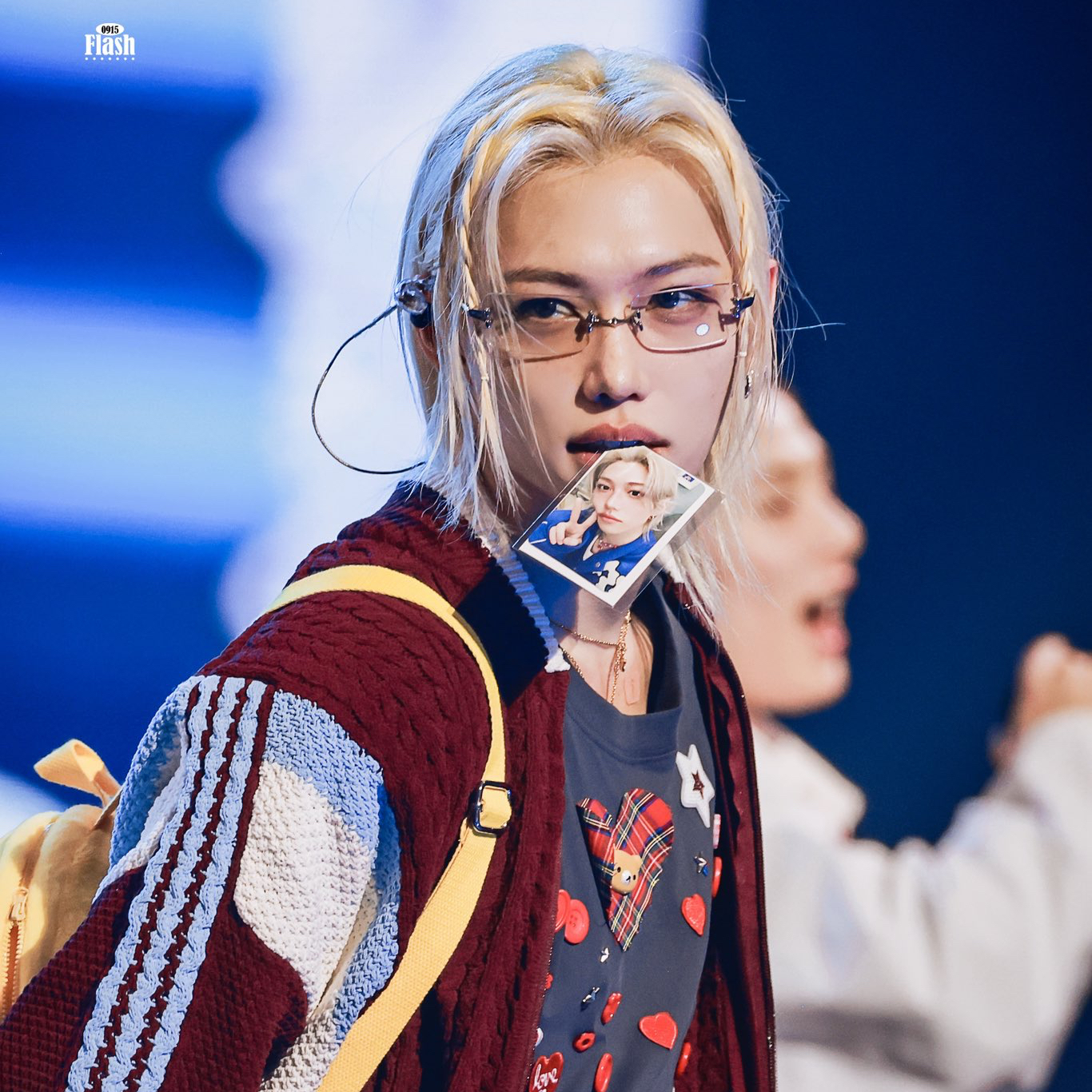 Recent activity shot of Felix (Stray Kids)