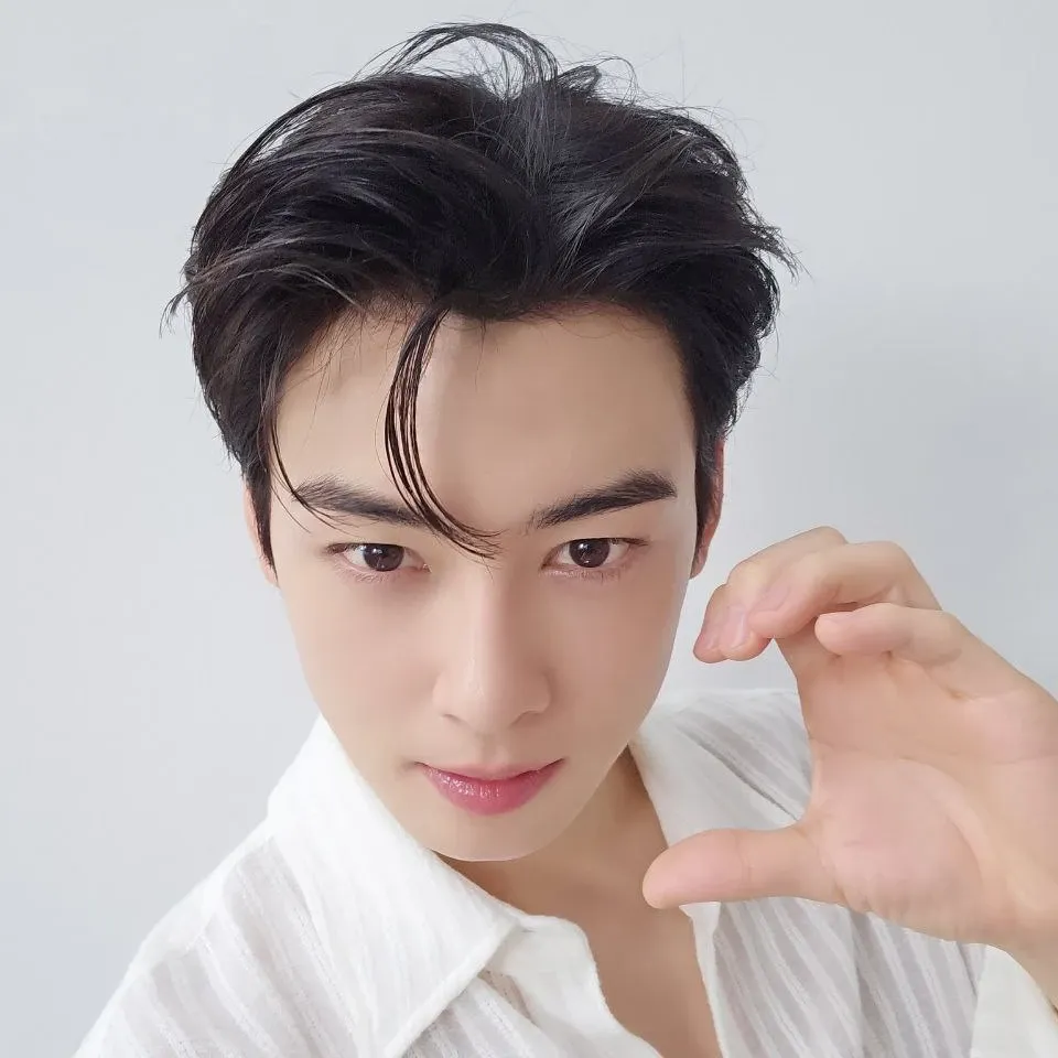 A moment captured by Eunwoo (ASTRO)'s fan