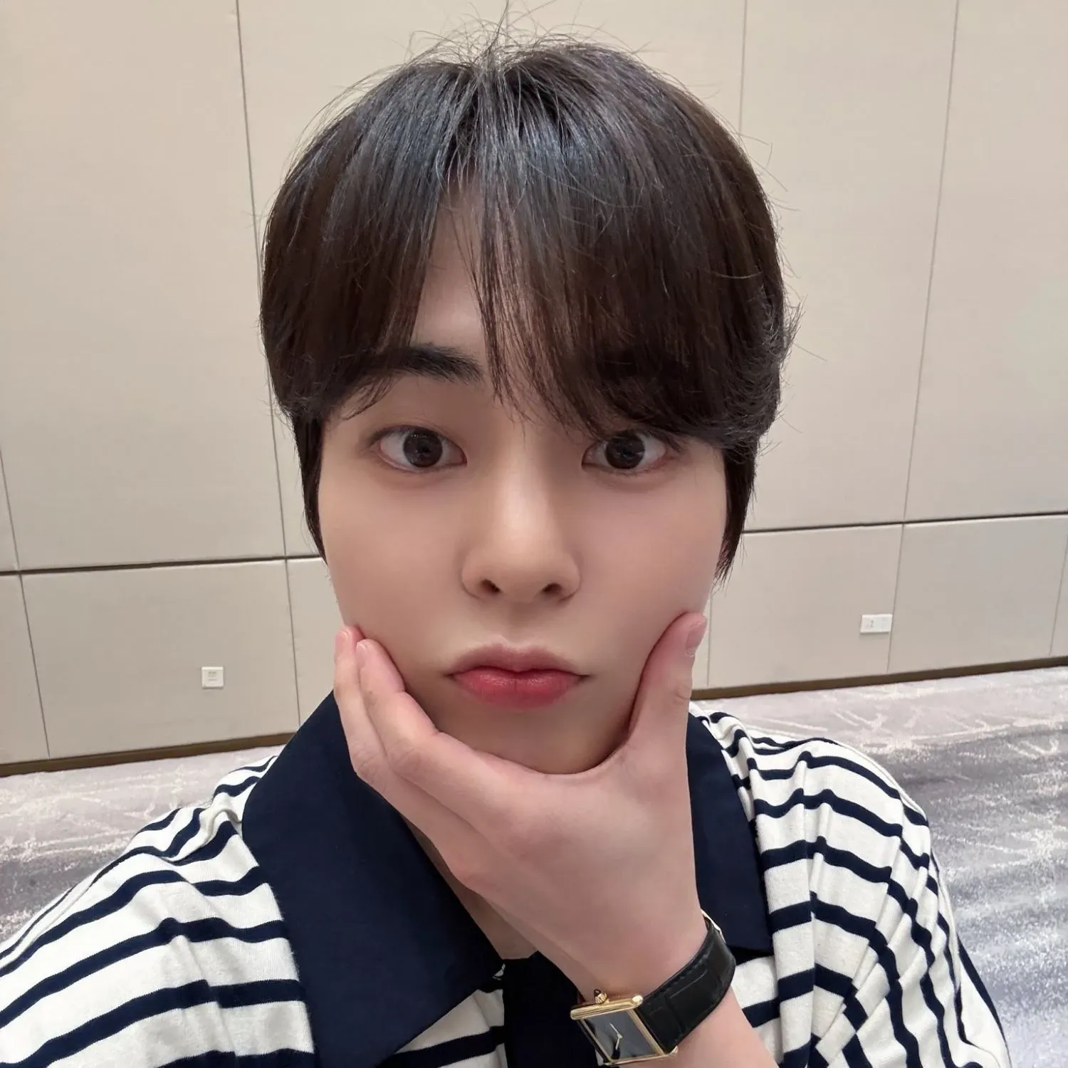 Recent activity shot of Xiumin (EXO)