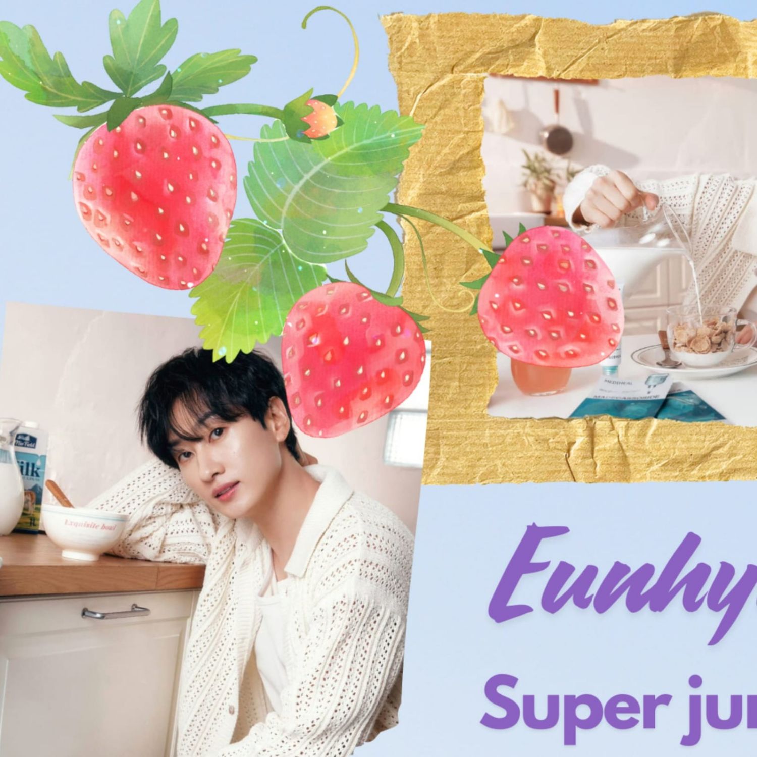 Behind-the-scenes cut of Eunhyuk (Super Junior)