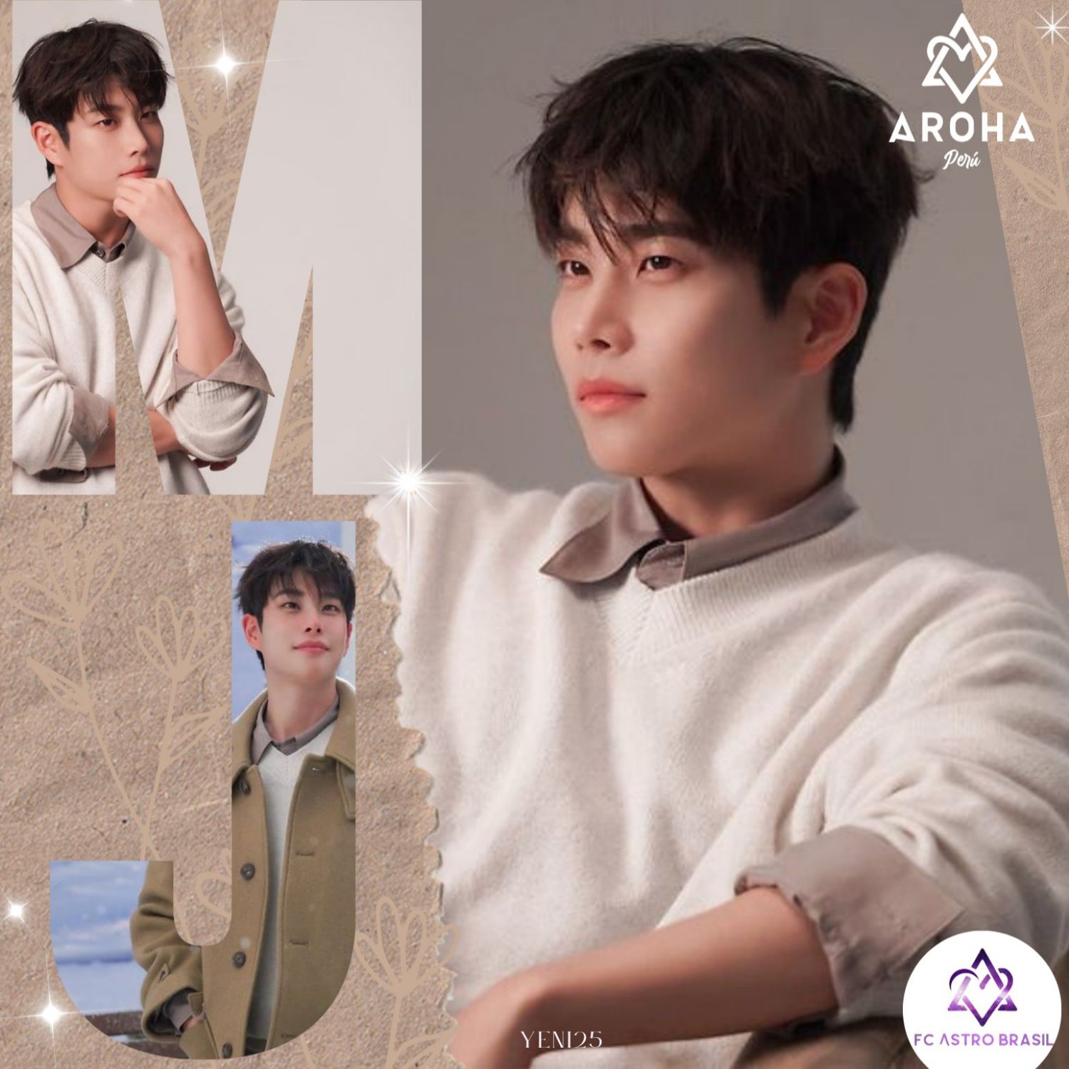 A moment captured by MJ (ASTRO)'s fan