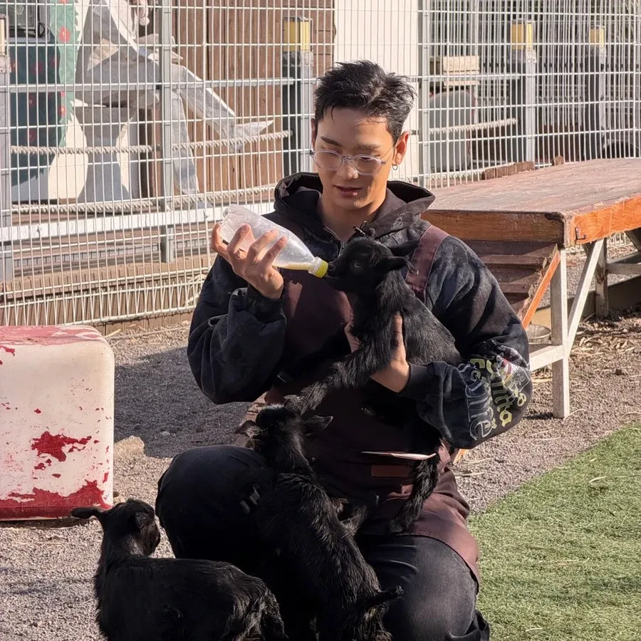 백호의 비하인드 컷