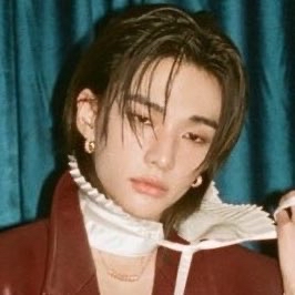 Recent activity shot of Hyunjin (Stray Kids)