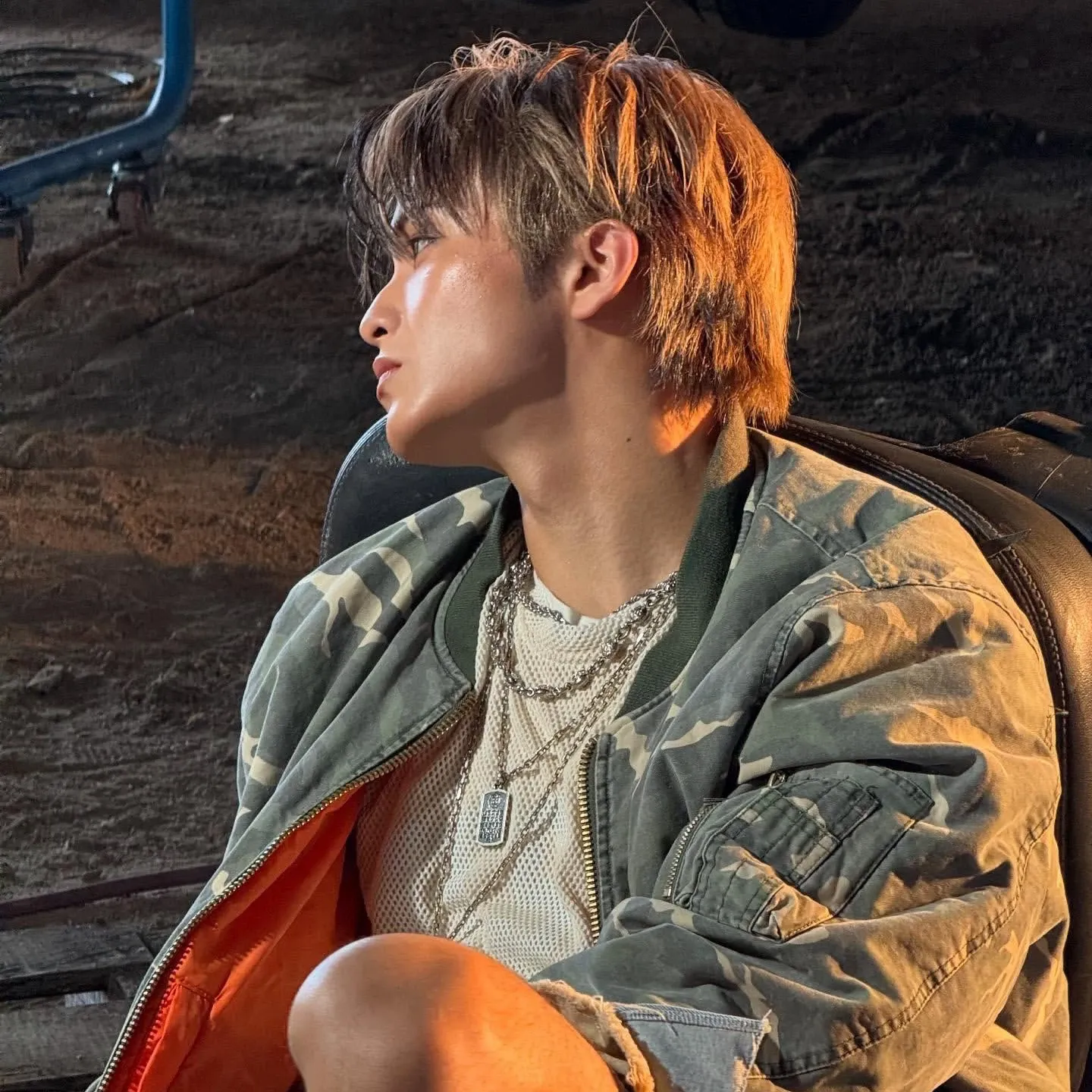 A moment captured by Mark's fan