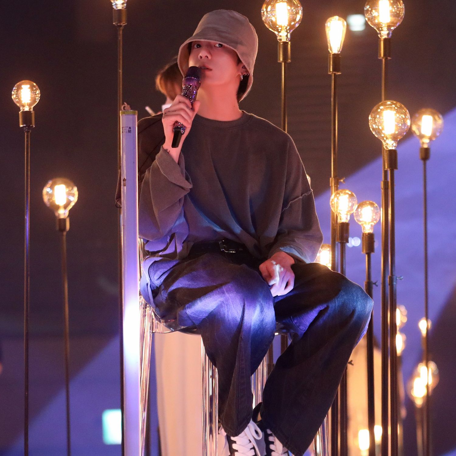 A moment captured by Jungkook (BTS)'s fan