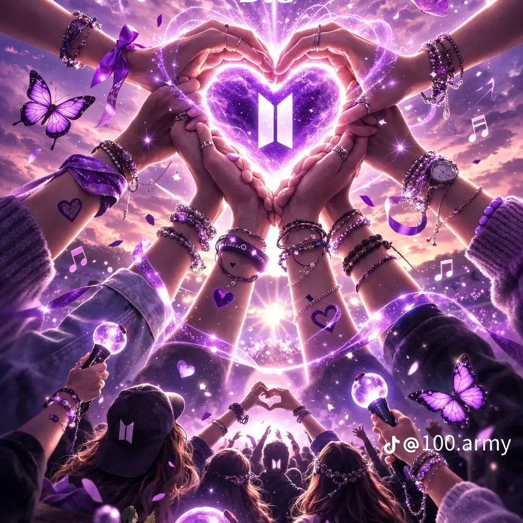 防彈少年團粉絲拍下的瞬間