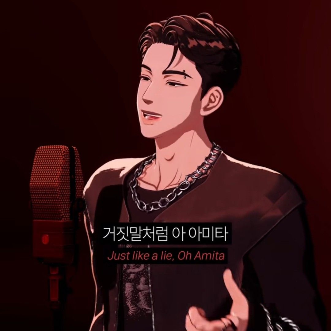 A moment captured by Hamin (PLAVE)'s fan