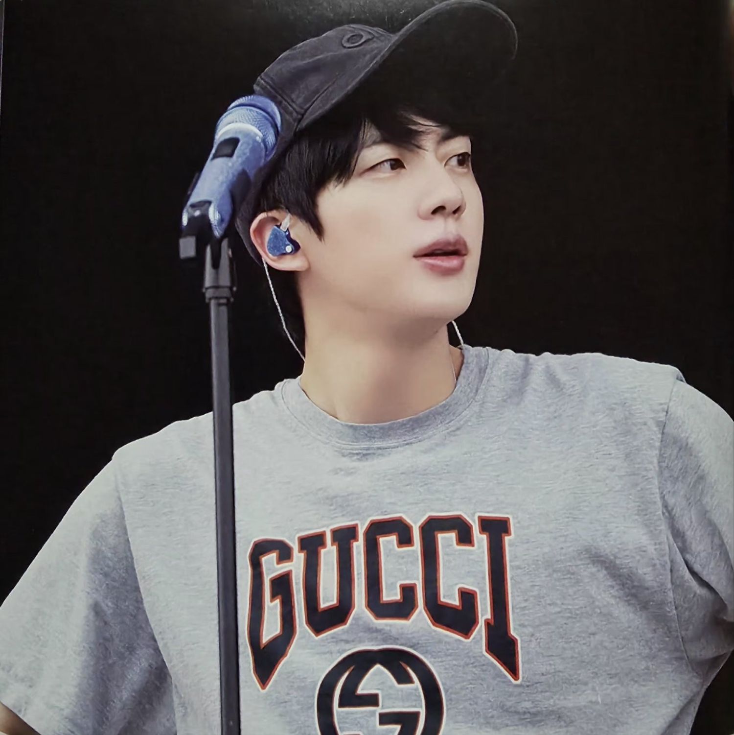 Recent activity shot of Jin (BTS)