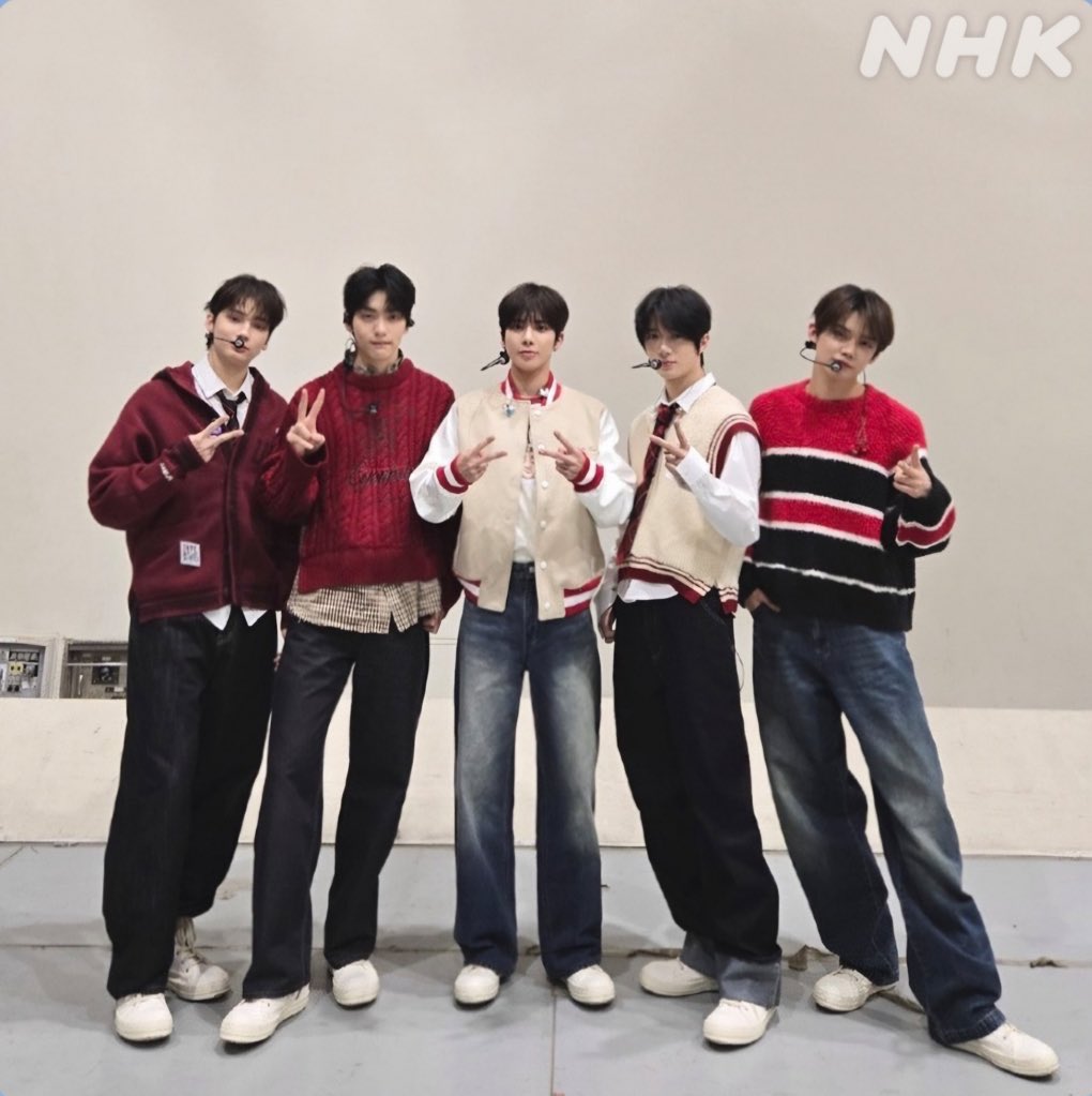 투모로우바이투게더의 비하인드 컷