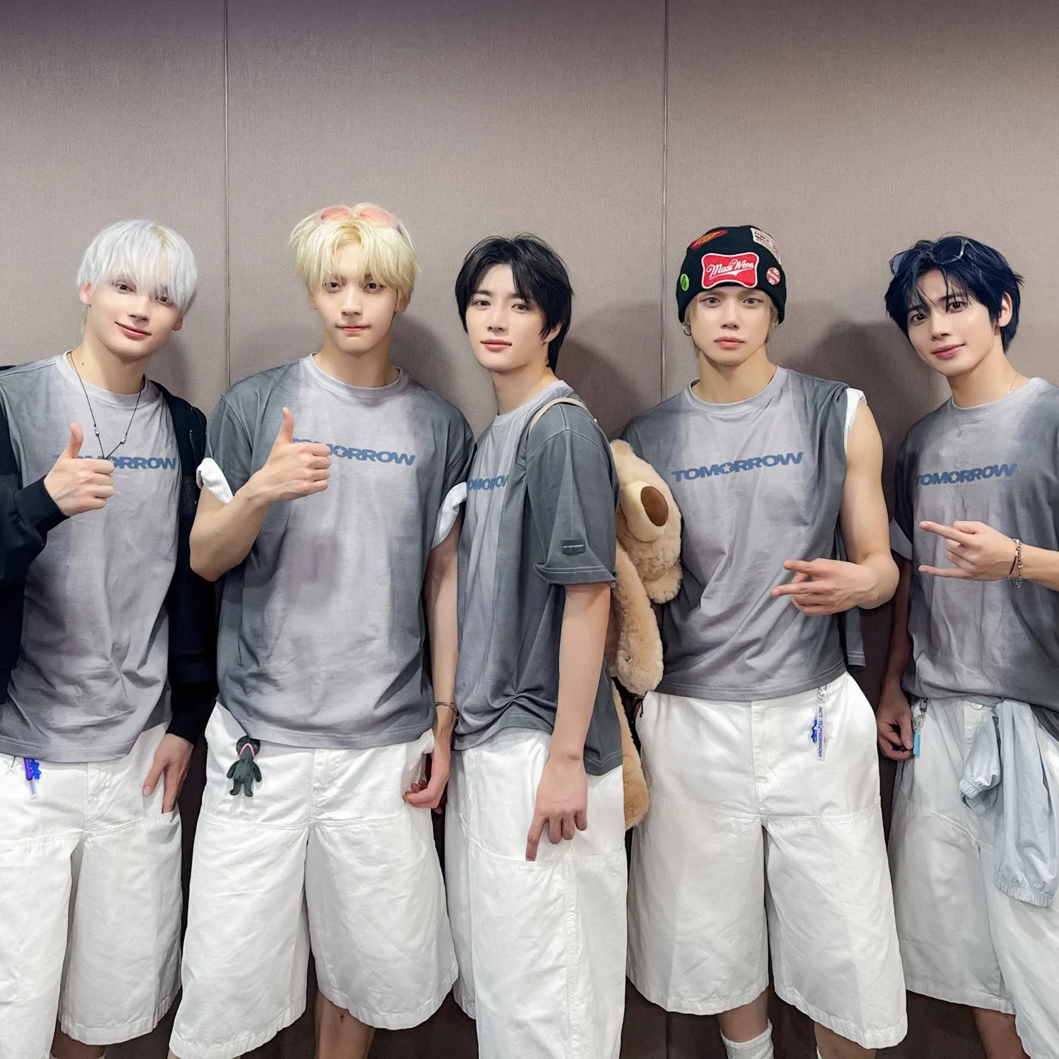 A moment captured by TOMORROW X TOGETHER's fan