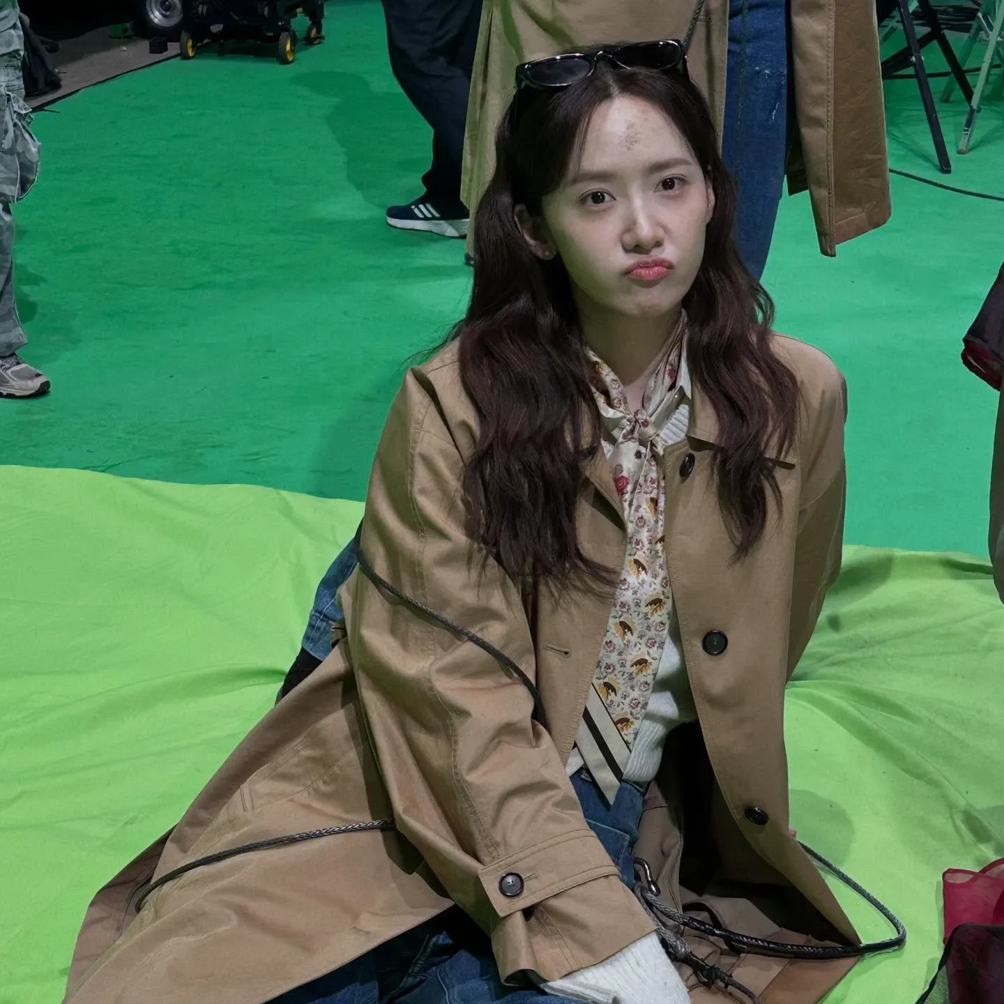 Momen yang diabadikan oleh penggemar Yoona (Girls' Generation)