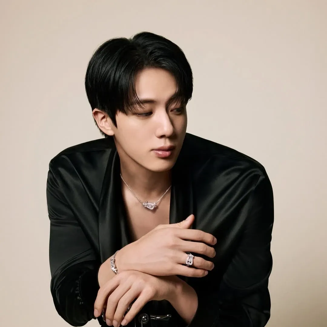Recent activity shot of Jin (BTS)