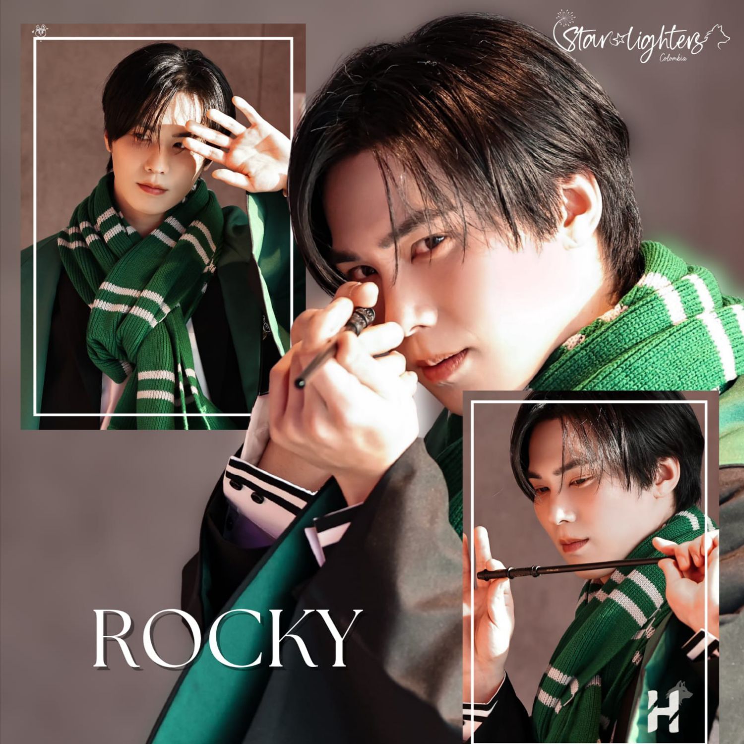 A moment captured by Rocky's fan