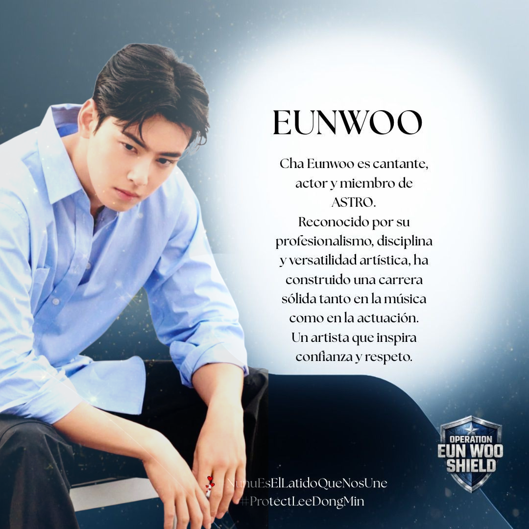 Recent activity shot of Eunwoo (ASTRO)