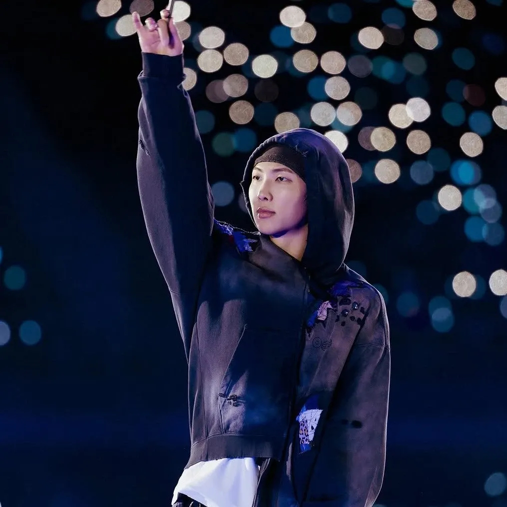 A moment captured by RM (BTS)'s fan
