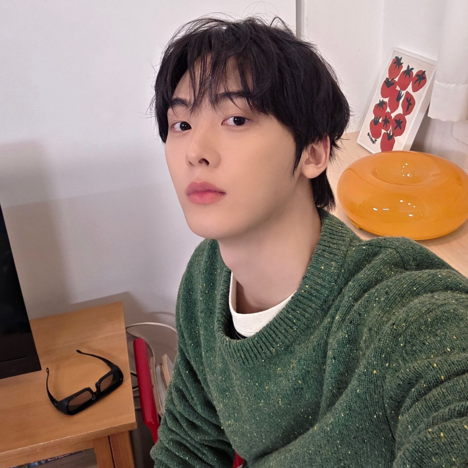 A moment captured by Sanha (ASTRO)'s fan