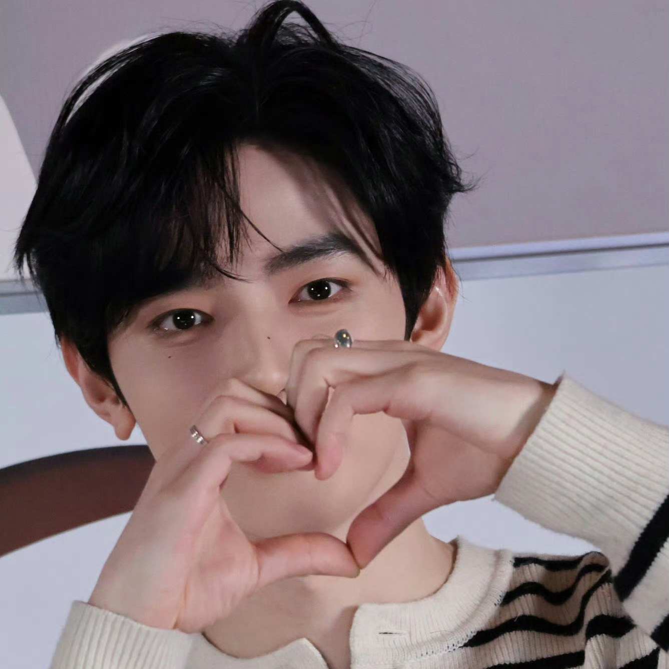 Recent activity shot of Zhang Hao (ZEROBASEONE)