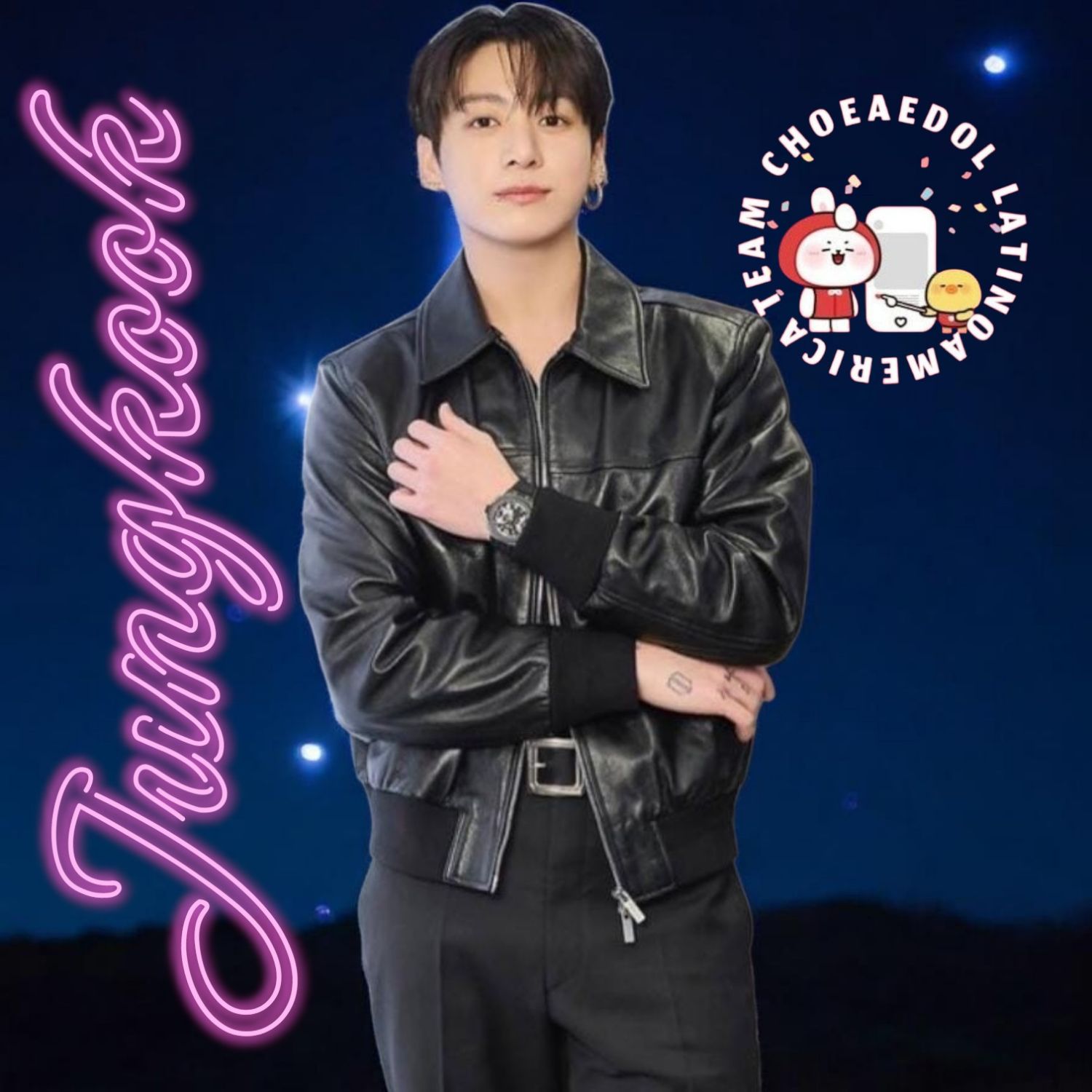 A moment captured by Jungkook (BTS)'s fan