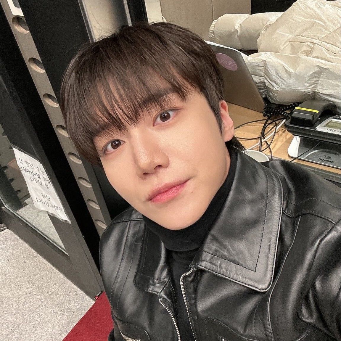 Recent activity shot of Jinho (PENTAGON)