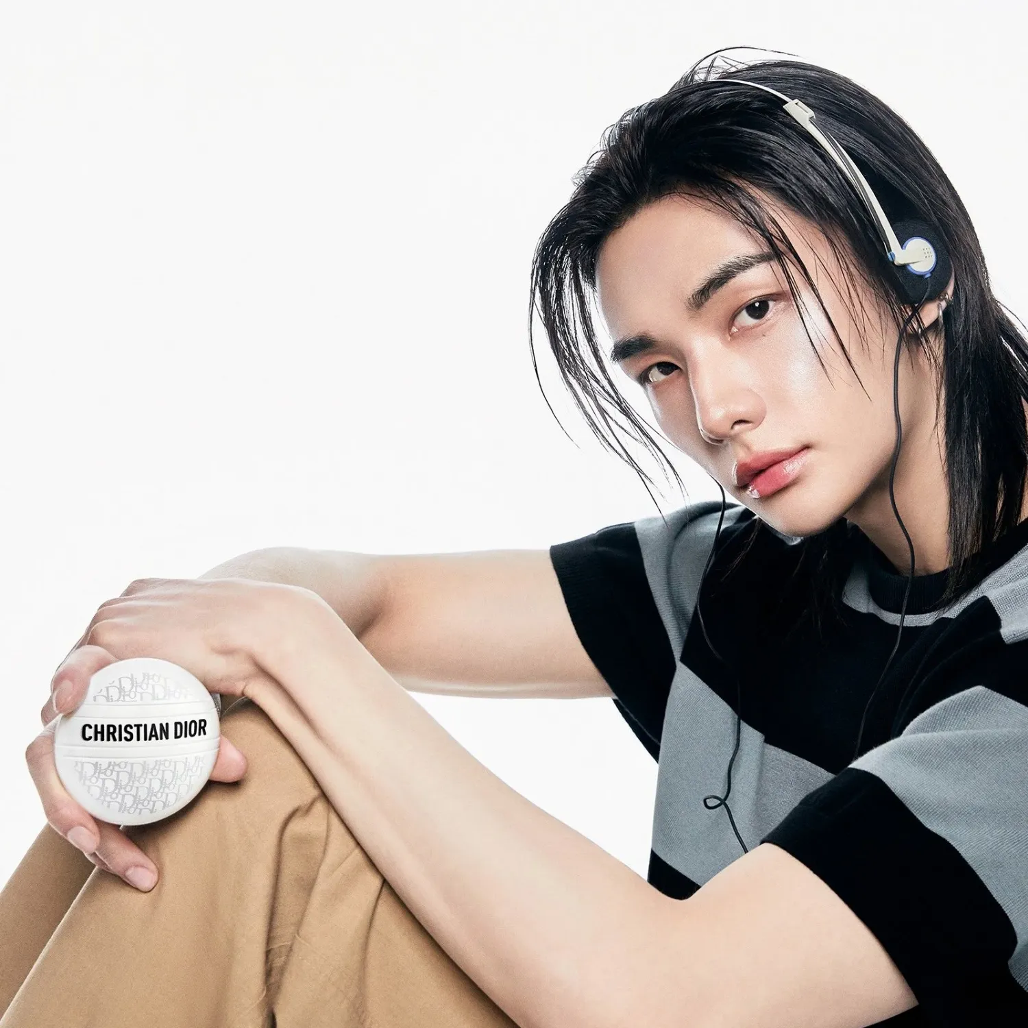 A moment captured by Hyunjin (Stray Kids)'s fan