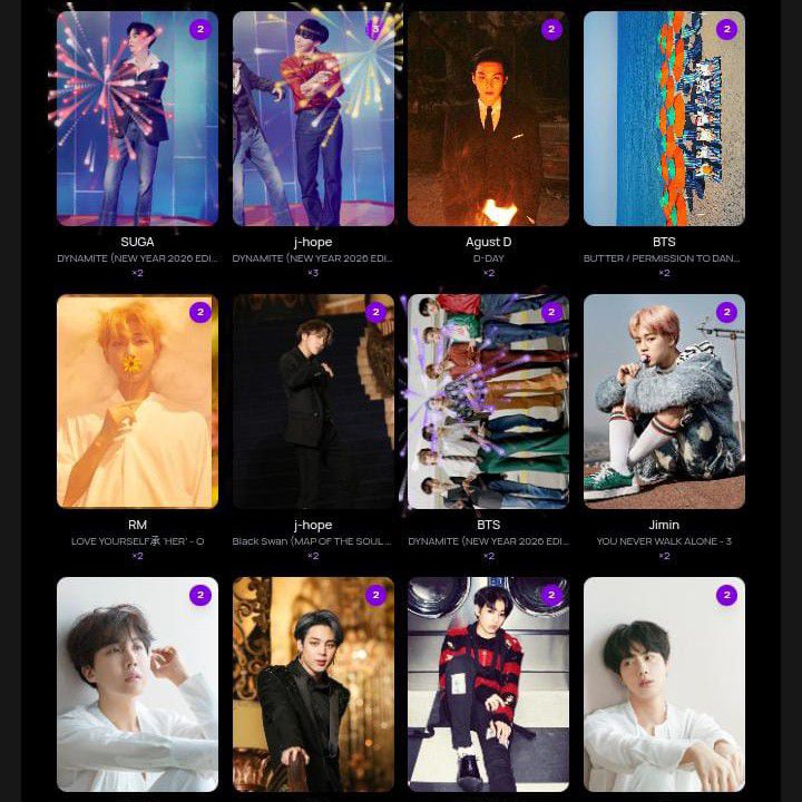 Foto aktivitas terbaru BTS