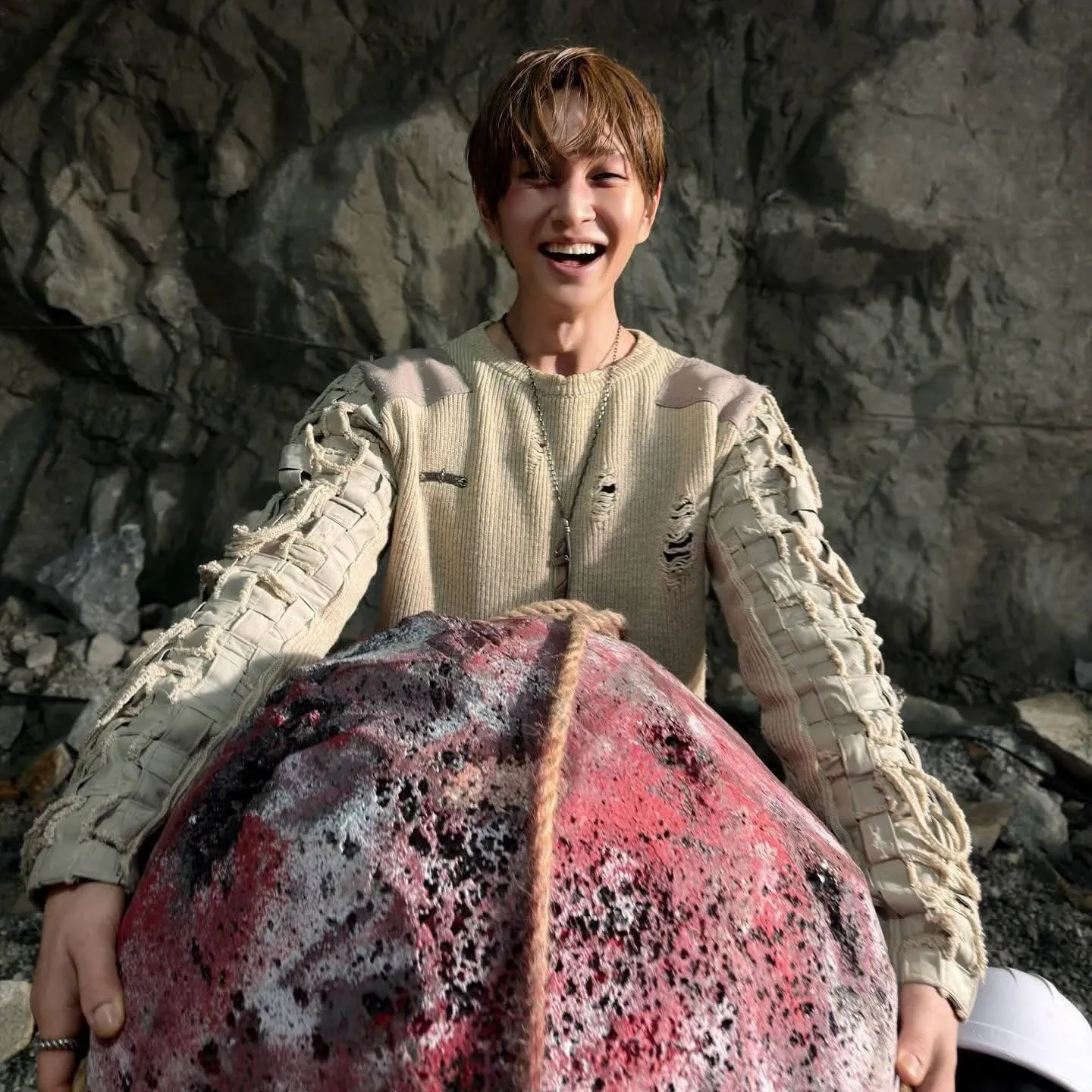Momen yang diabadikan oleh penggemar Onew (SHINee)