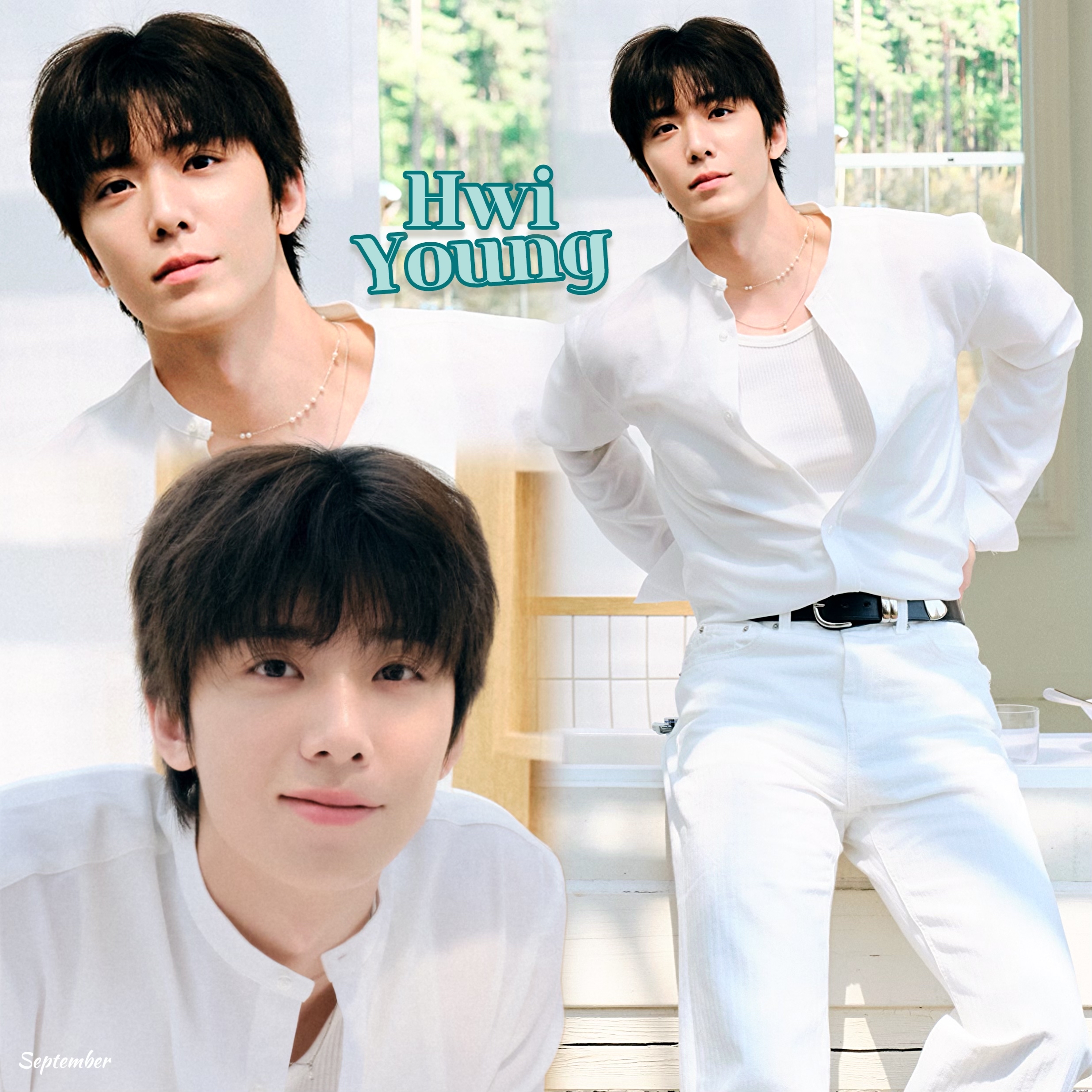 Behind-the-scenes cut of Hwiyoung (SF9)