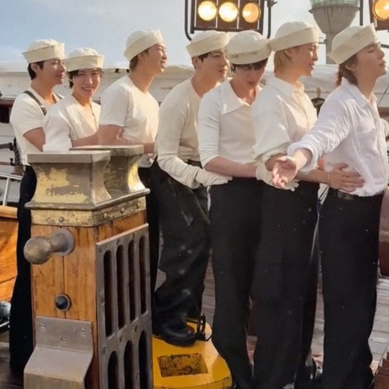 防彈少年團的幕後花絮