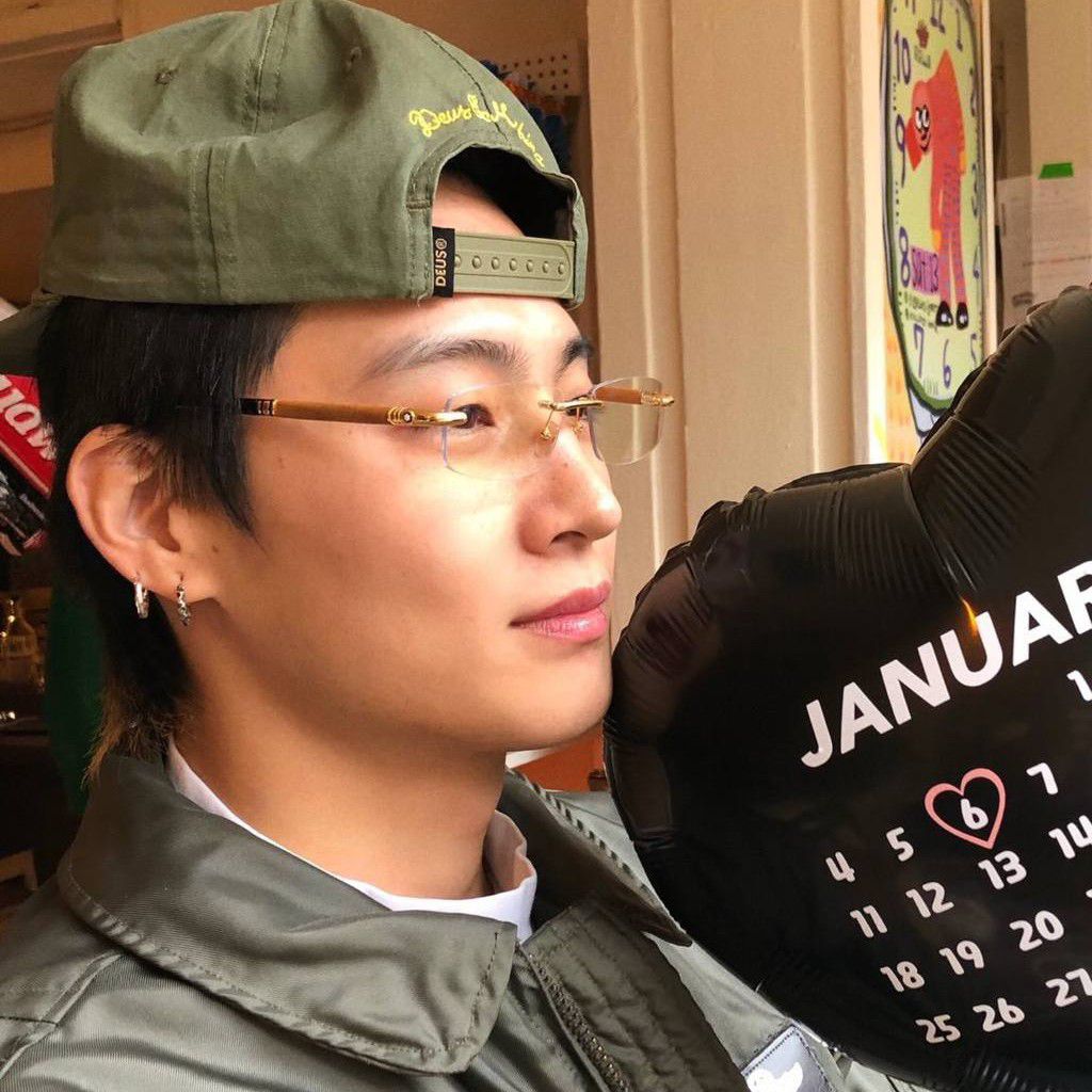 Recent activity shot of JAY B (GOT7)