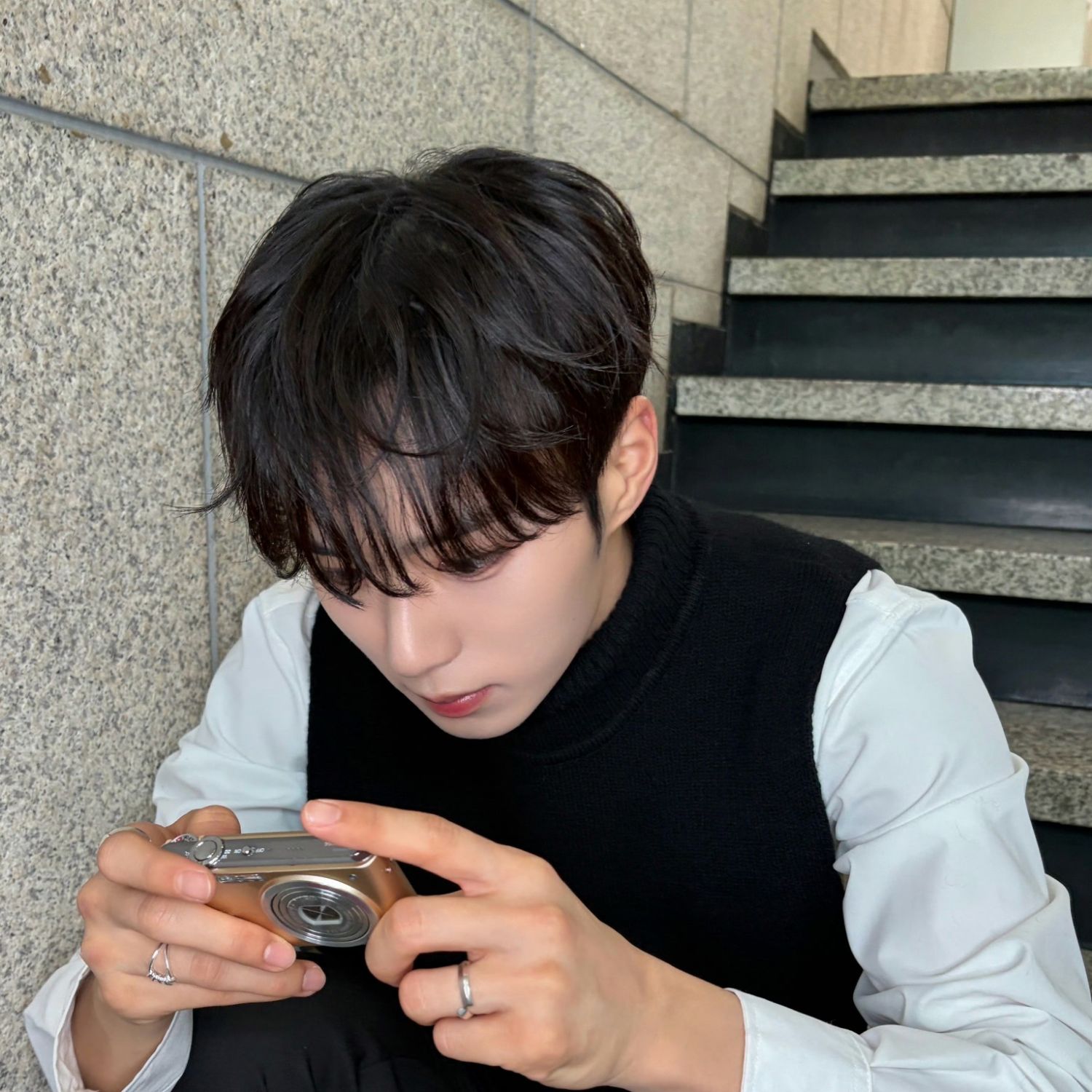 A moment captured by Kim Junseo (ALPHA DRIVE ONE)'s fan