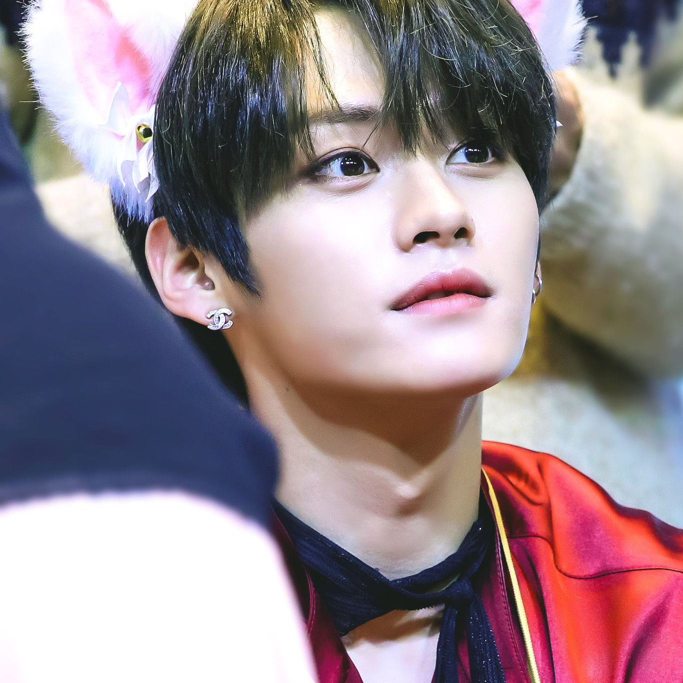 Recent activity shot of Lee Know (Stray Kids)