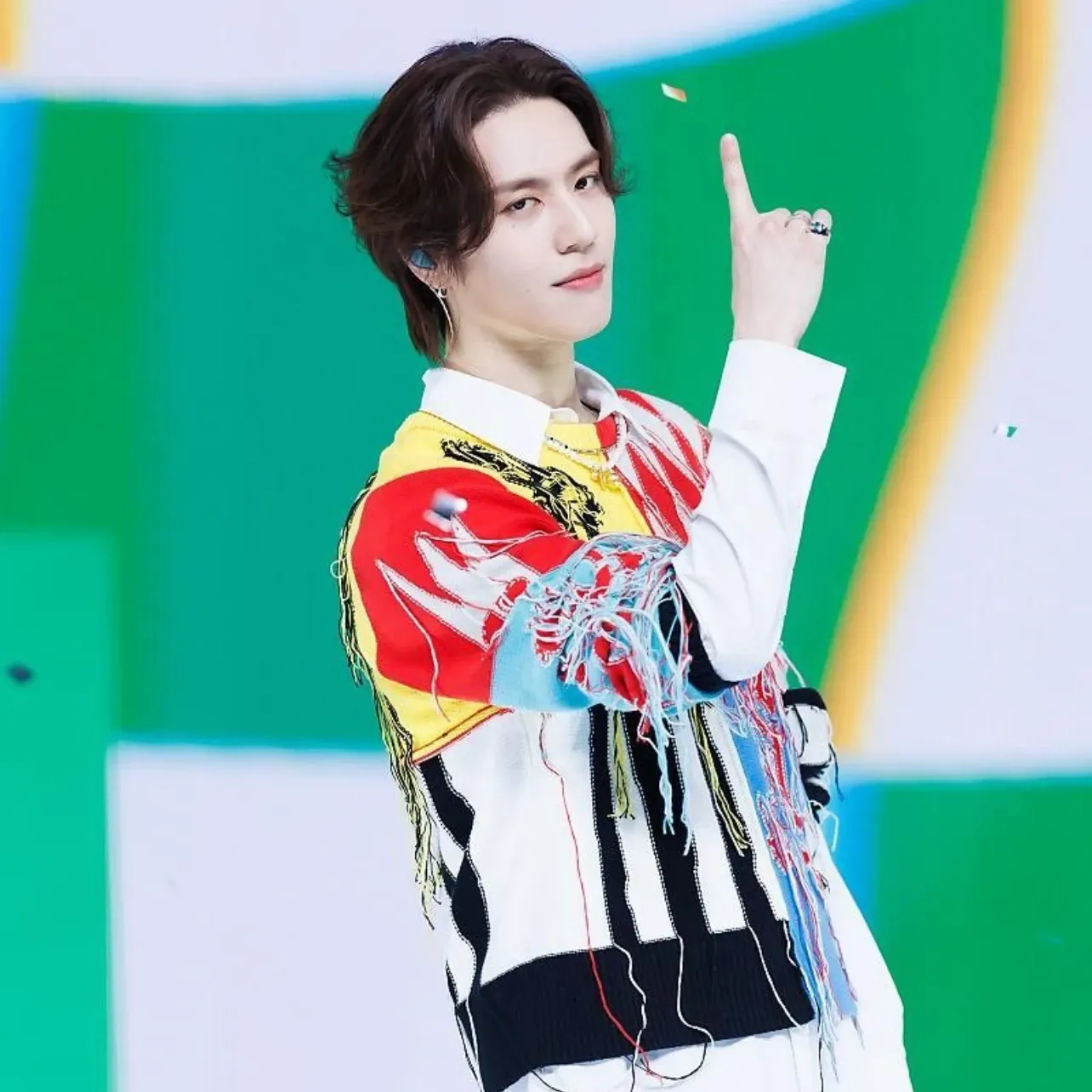 A moment captured by Yugyeom (GOT7)'s fan