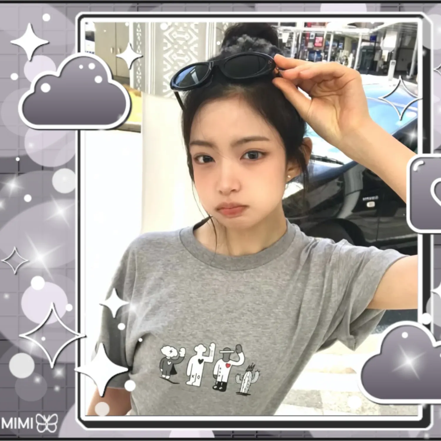 A moment captured by KYA (KiiiKiii)'s fan