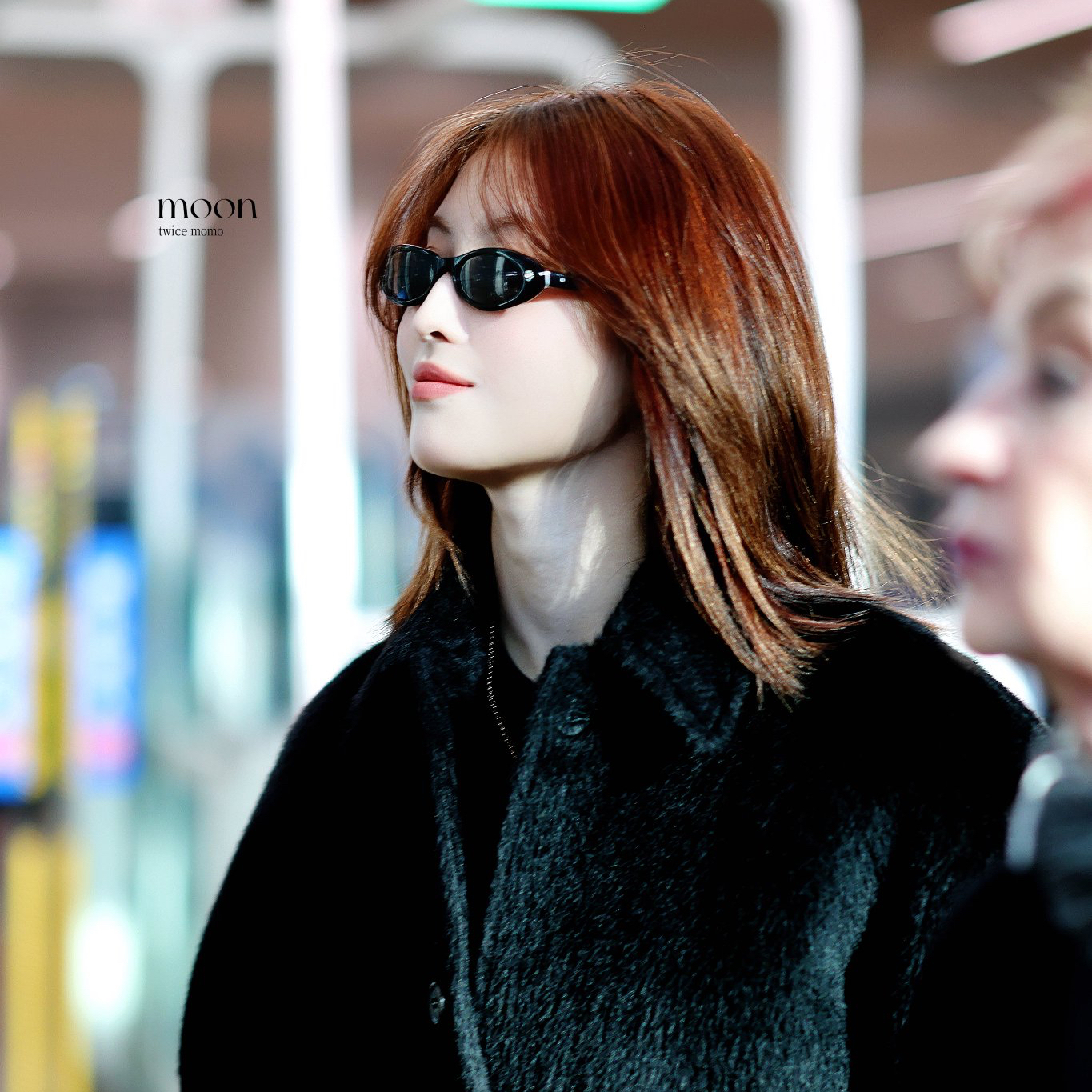 Recent activity shot of Momo (TWICE)