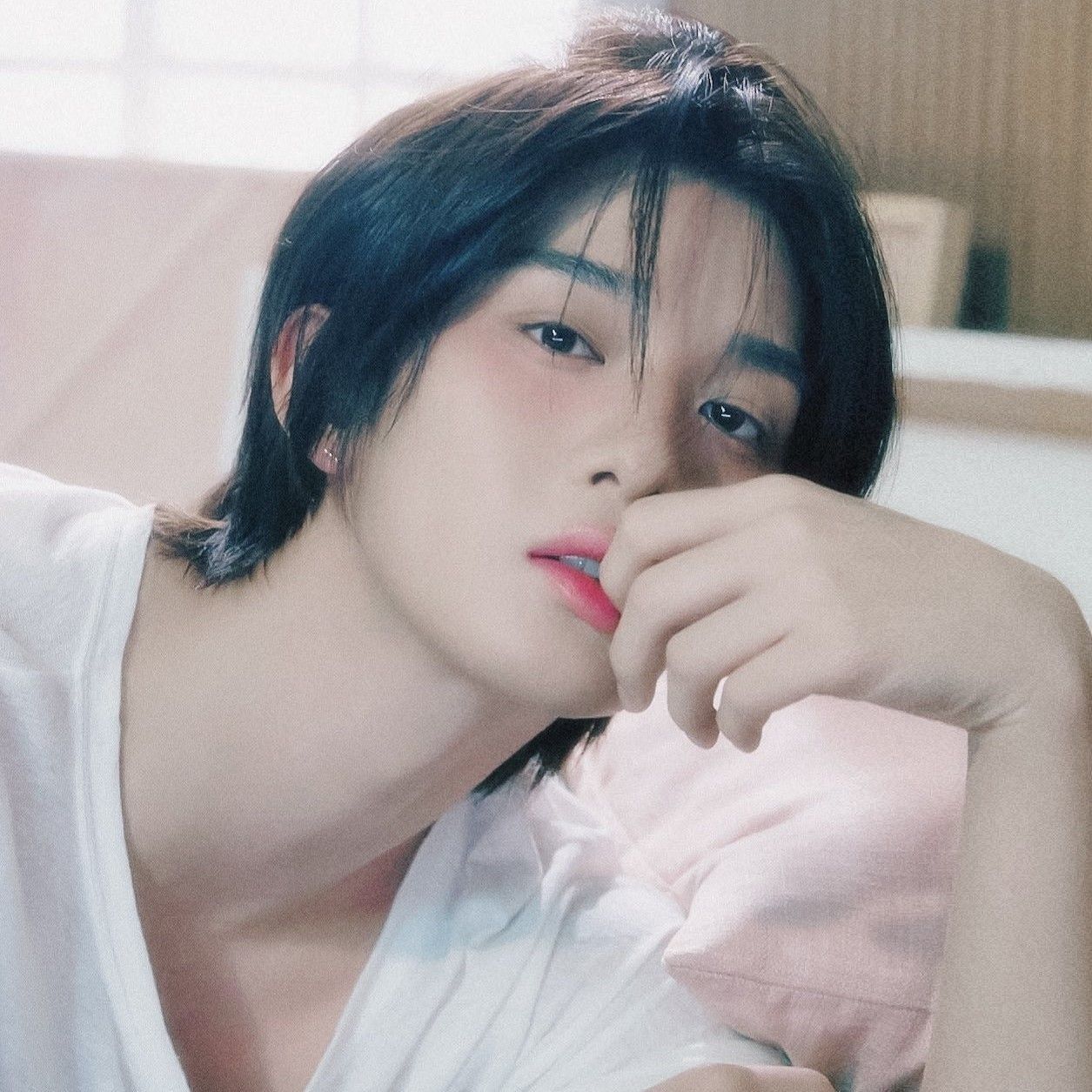 A moment captured by Bae Jinyoung's fan