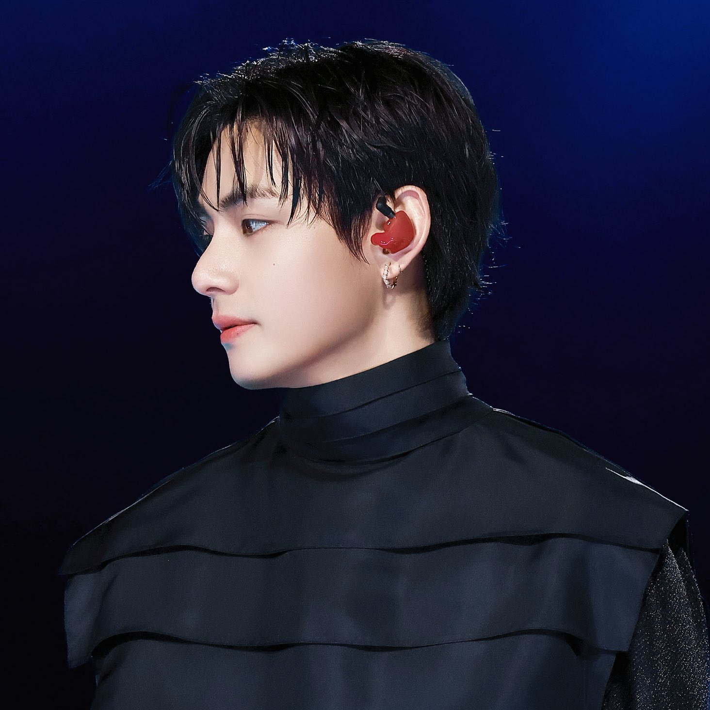 A moment captured by V (BTS)'s fan