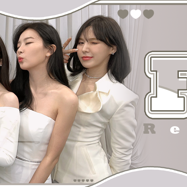 레드벨벳의 비하인드 컷