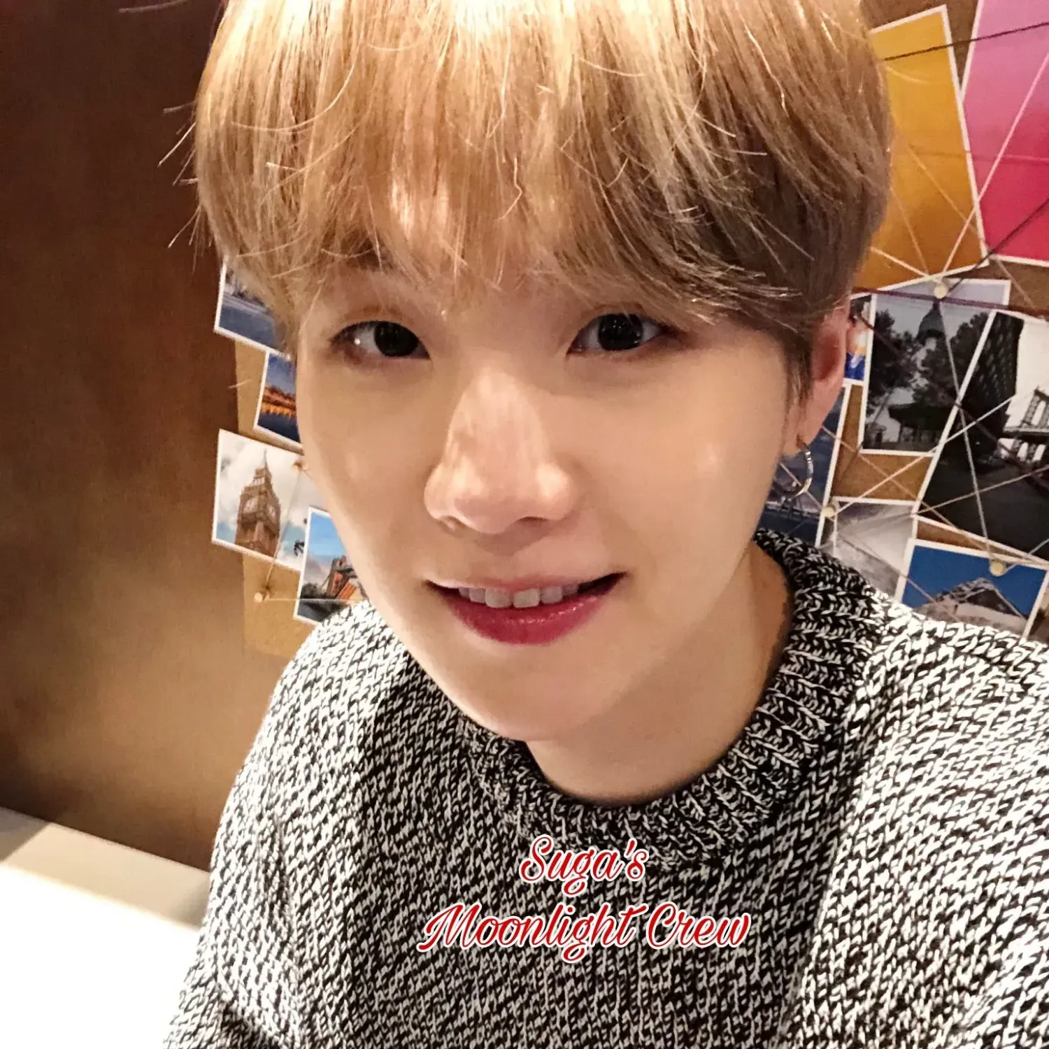 Foto aktivitas terbaru SUGA (BTS)