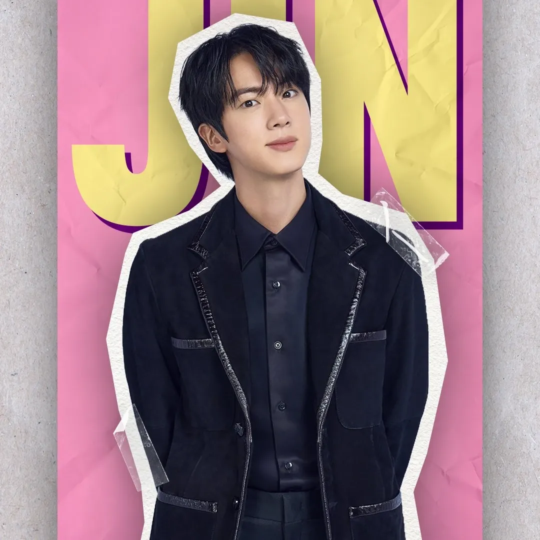 Potret di balik layar Jin (BTS)