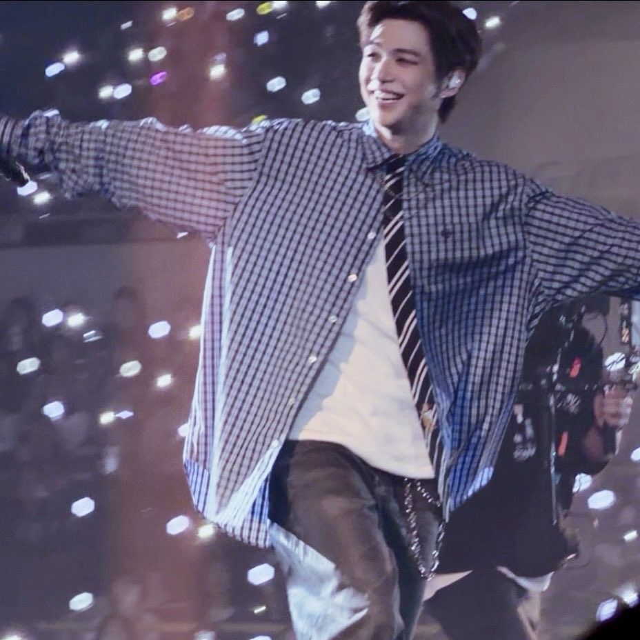 A moment captured by Kang Daniel's fan