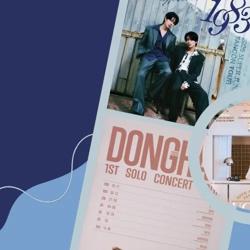 Recent activity shot of Super Junior