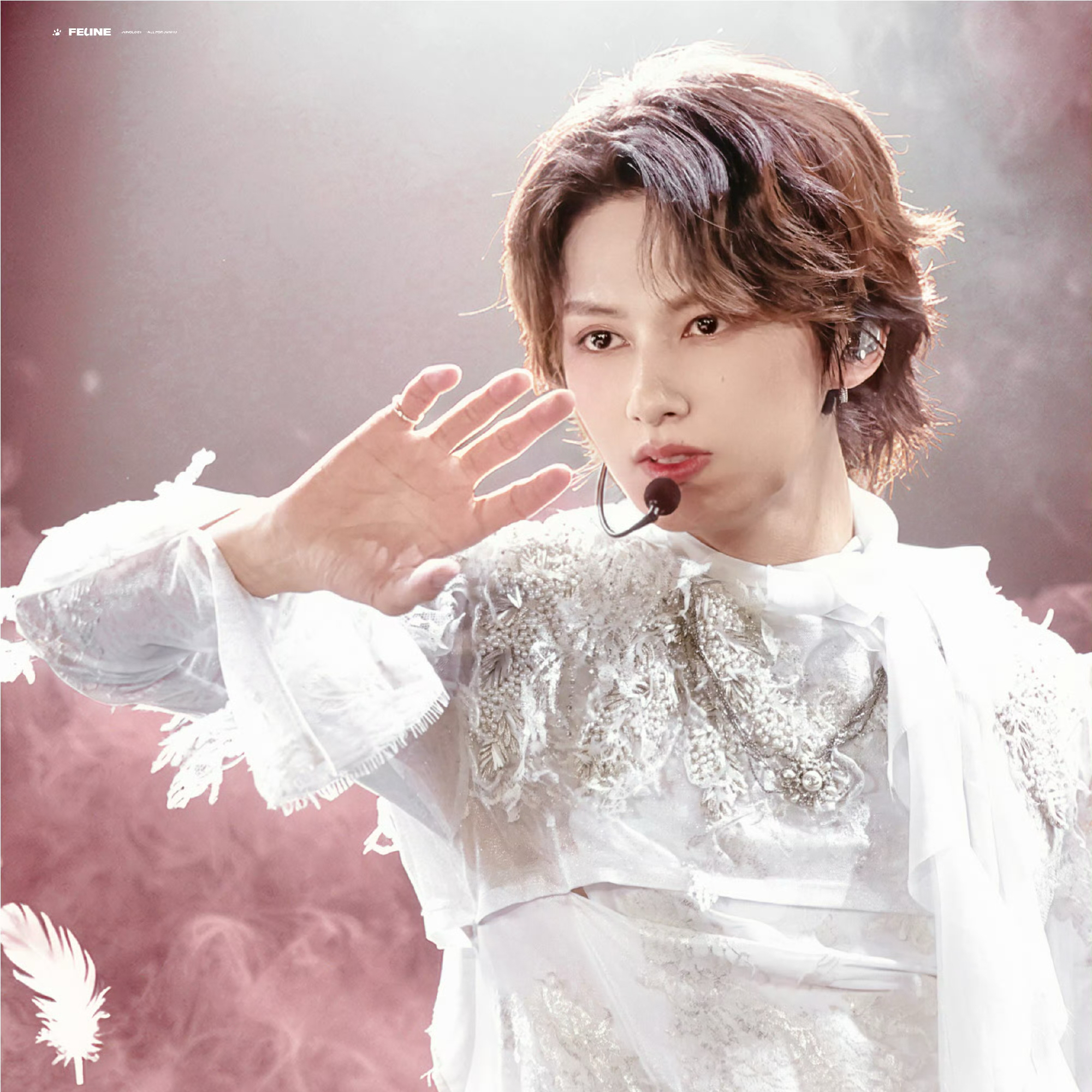 Recent activity shot of Jun (SEVENTEEN)