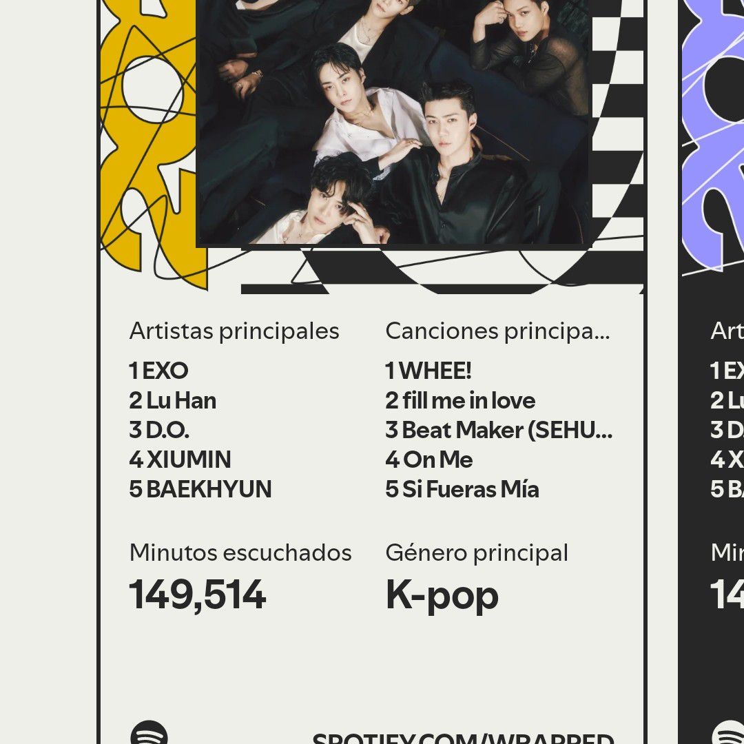 A moment captured by EXO's fan