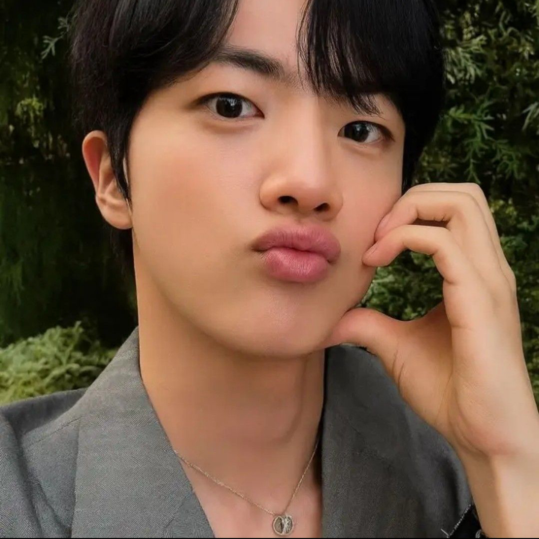 Recent activity shot of Jin (BTS)